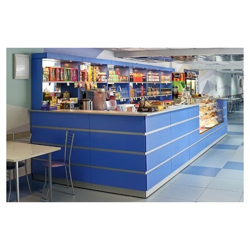 Модуль стойки Luxstahl ''Модерн'' прямой 500 мм