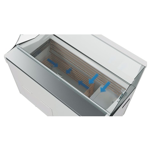 Витрина для мороженого Carboma Bliss IC72 SL 1,3-1 станд. цвета