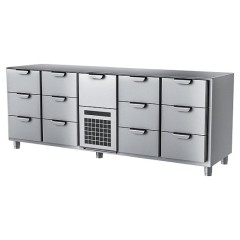 Стол холодильный HappyChef TC B 3-3-CBR-3-3 без столешницы