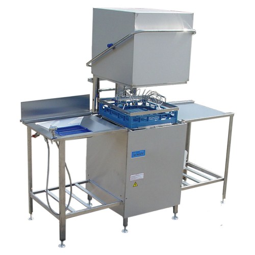 Купольная посудомоечная машина ГродТоргМаш МПУ-700-01 (со столами загрузки и разгрузки)