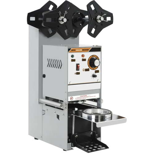 Запайщик пластиковой тары автоматический Foodatlas WY-680 (стакан d70-90)