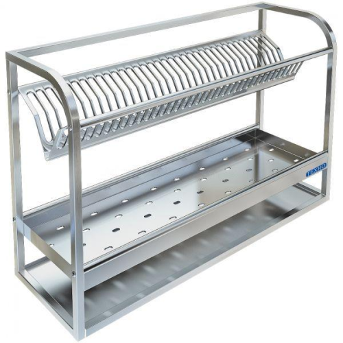 Полка настенная для тарелок и стаканов Техно-ТТ ПН-328/900Б